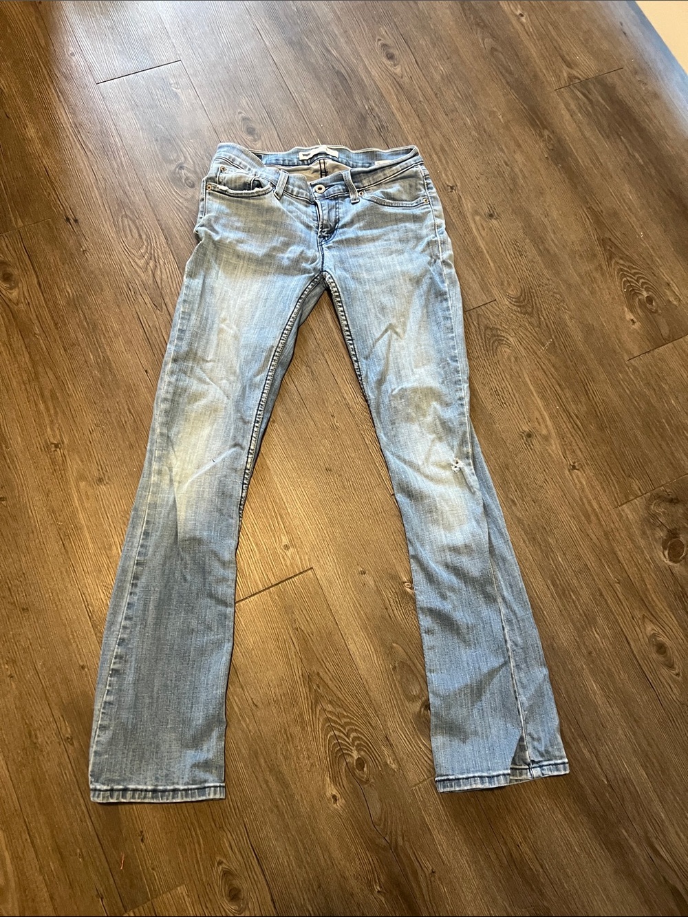 Levi's Light Blue Flare Jeans